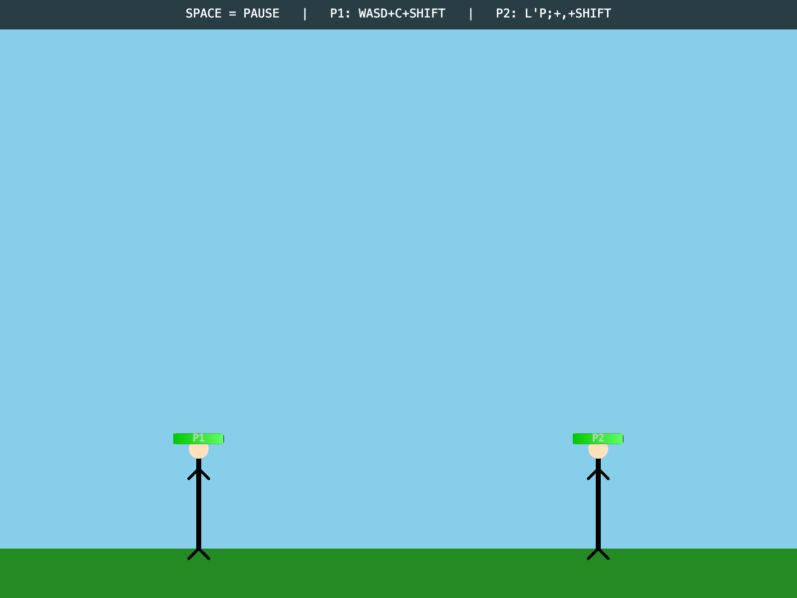 Stick Fighter Game Screenshot